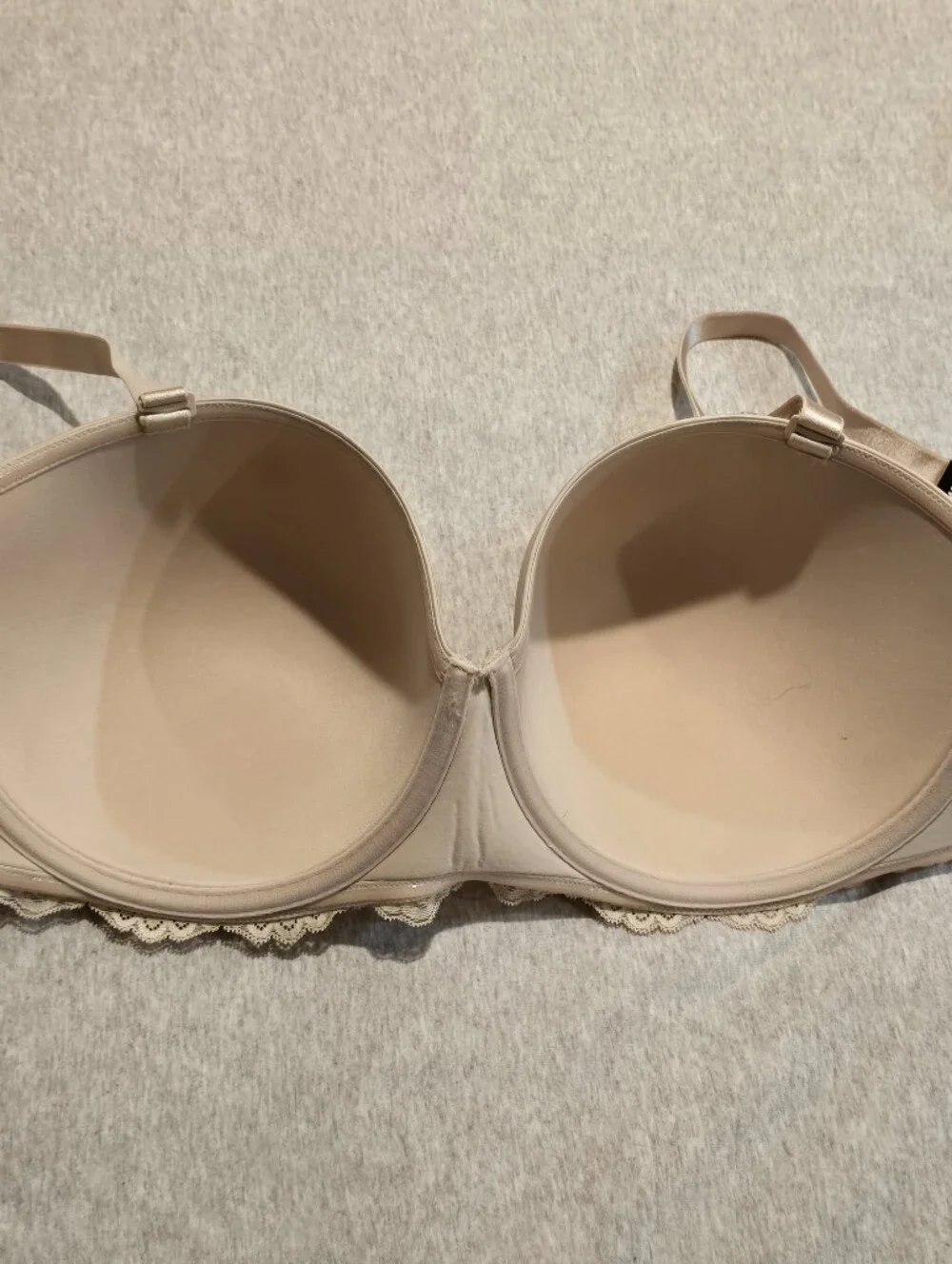 Torrid Curve Multi-Way Strapless Bra – Nude 46DD